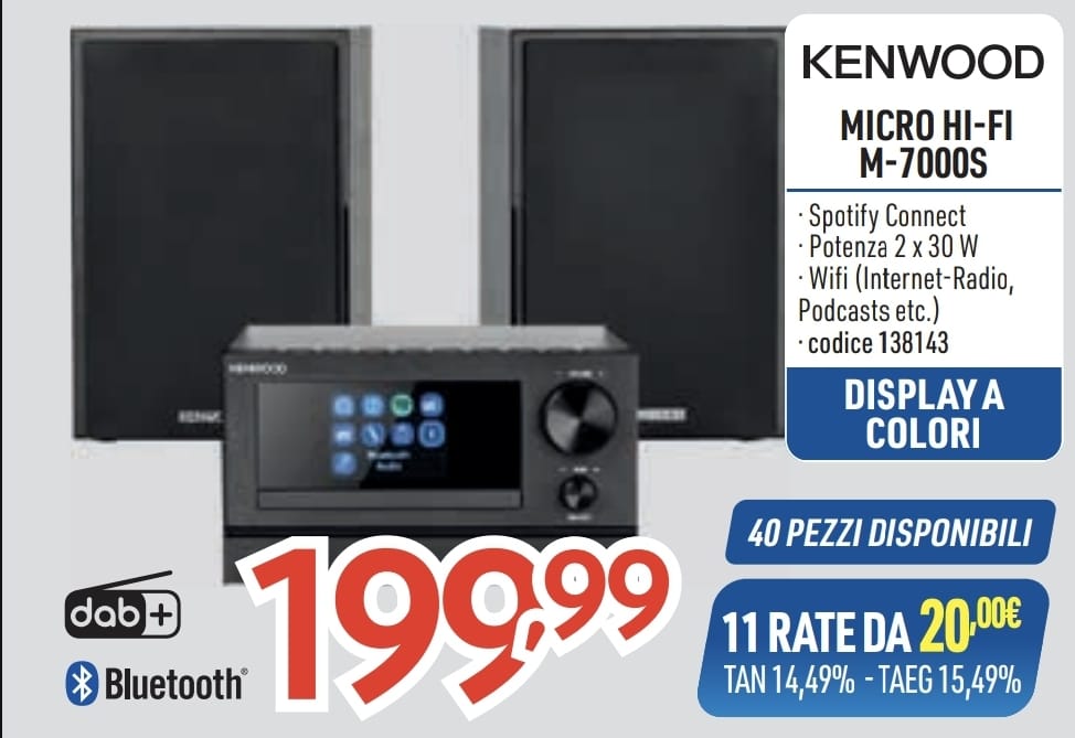 STEREO KENWOOD M-7000S MICRO HI-FI